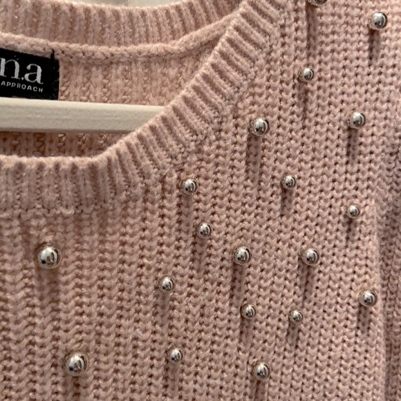 Women’s Dusty Rose Sweater - Picture 3 of 4